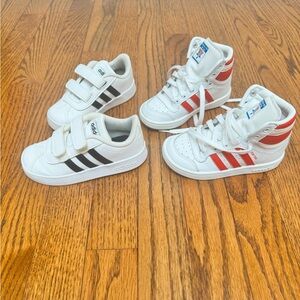 Adidas Baby/ Toddler sneakers sz7, 2 pairs